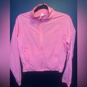 Vibrant Peachy-Pink Colored Jacket‎ for Women